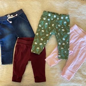 3-6 Month Girl’s Pants Bundle